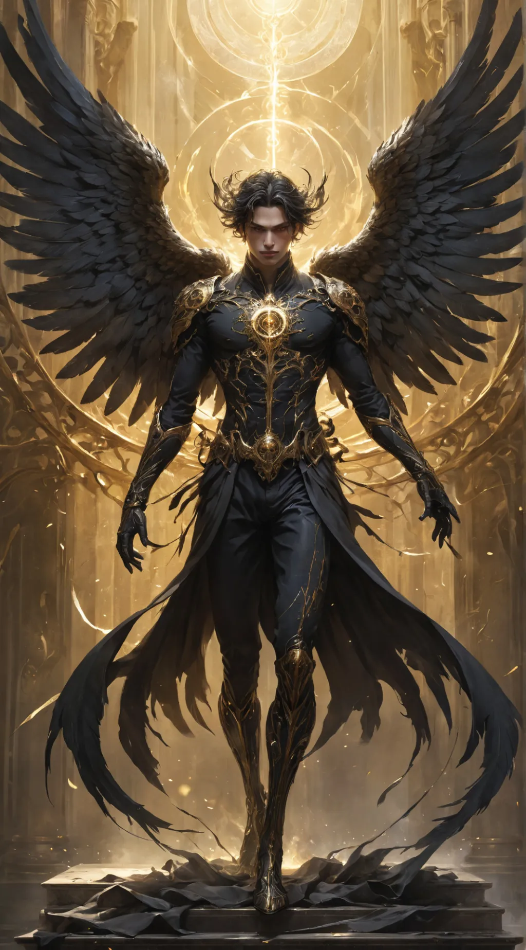 ai character: Raphael background