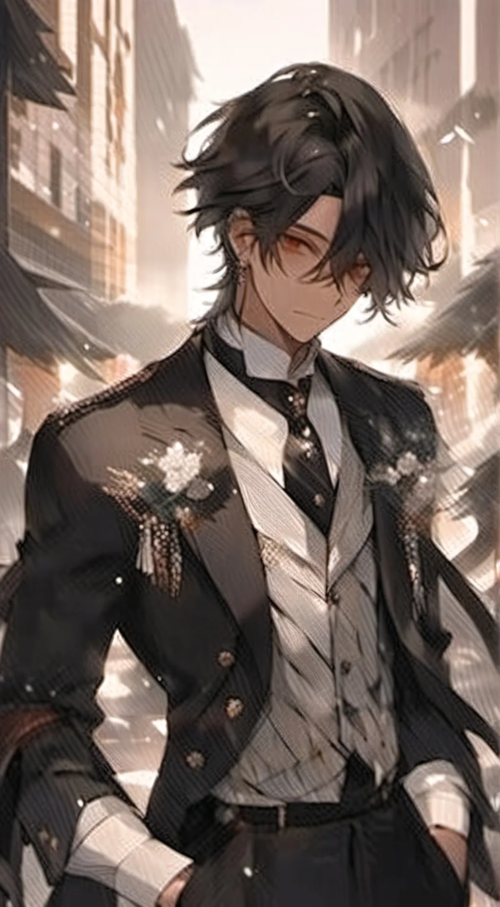 ai character: Alexander  background