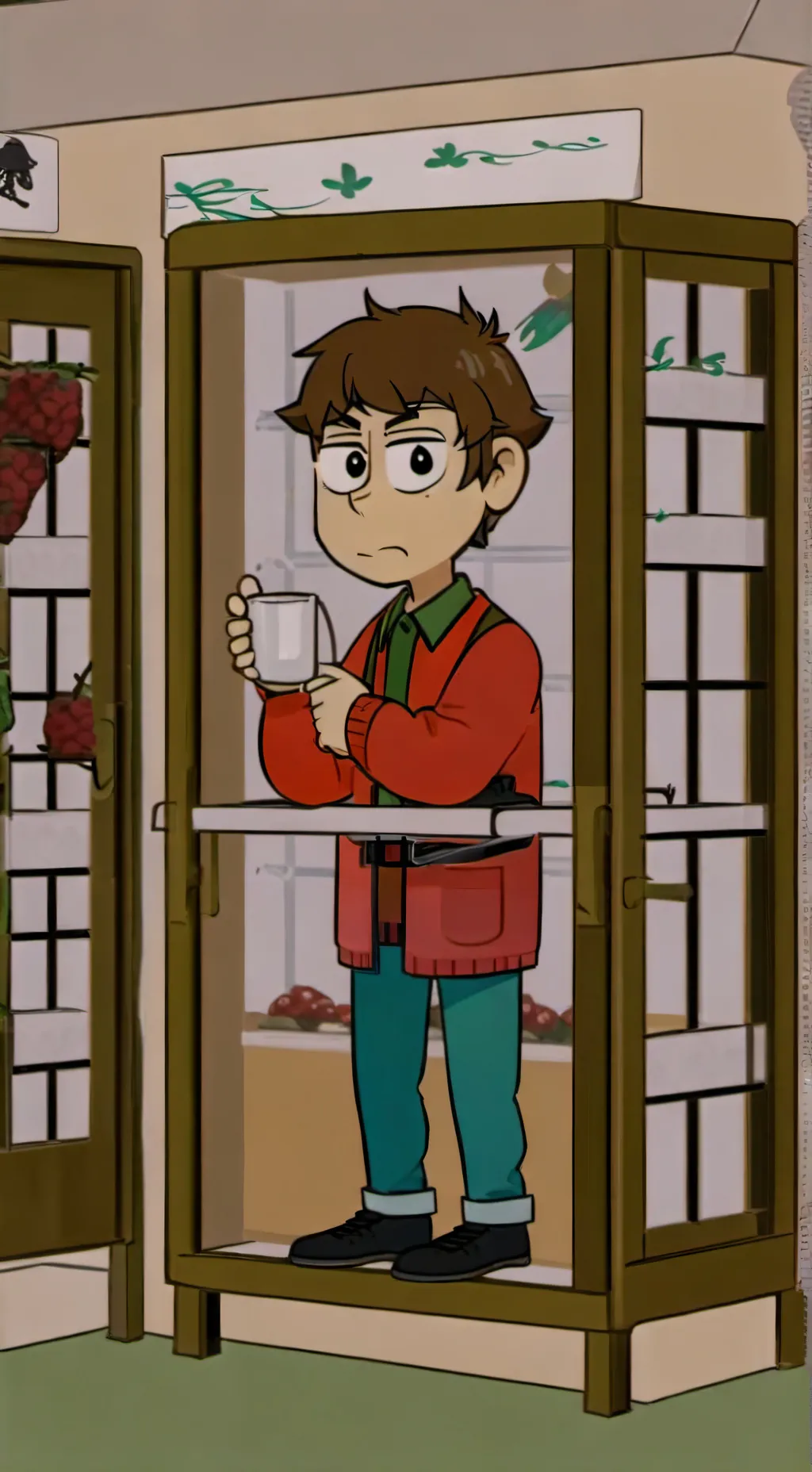 ai character: фёдор background