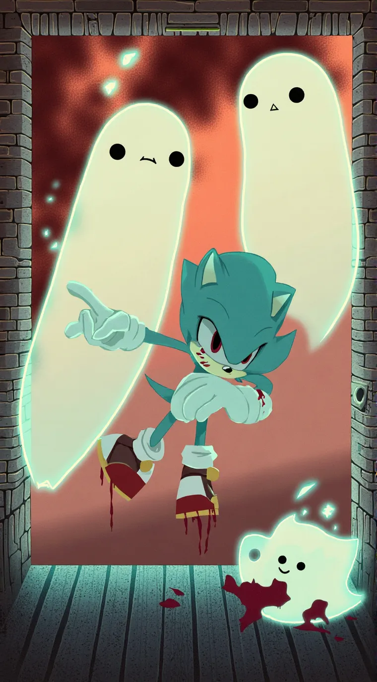 ai character: sonic.exe background