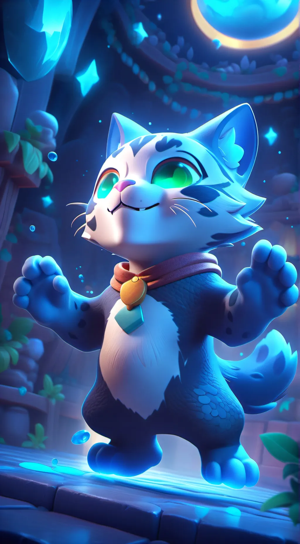 ai character: Luffy background