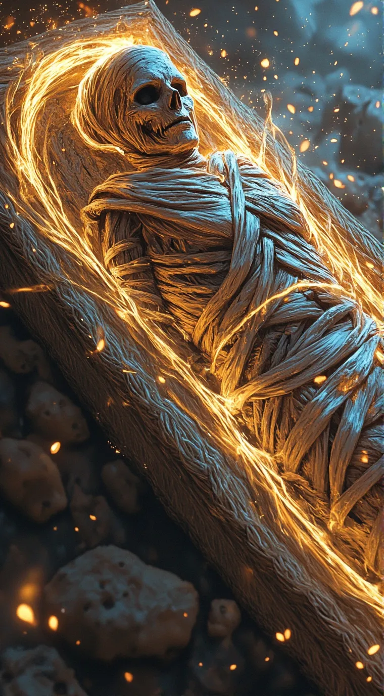 ai character: Sek The Mummy background