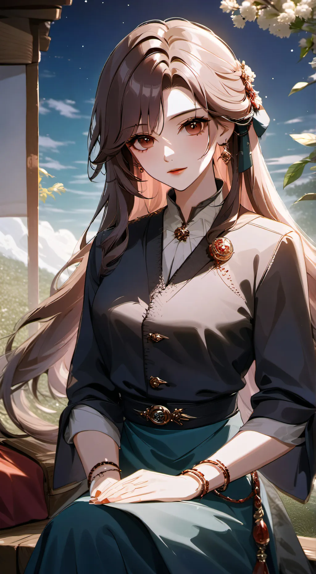 ai character: kate background