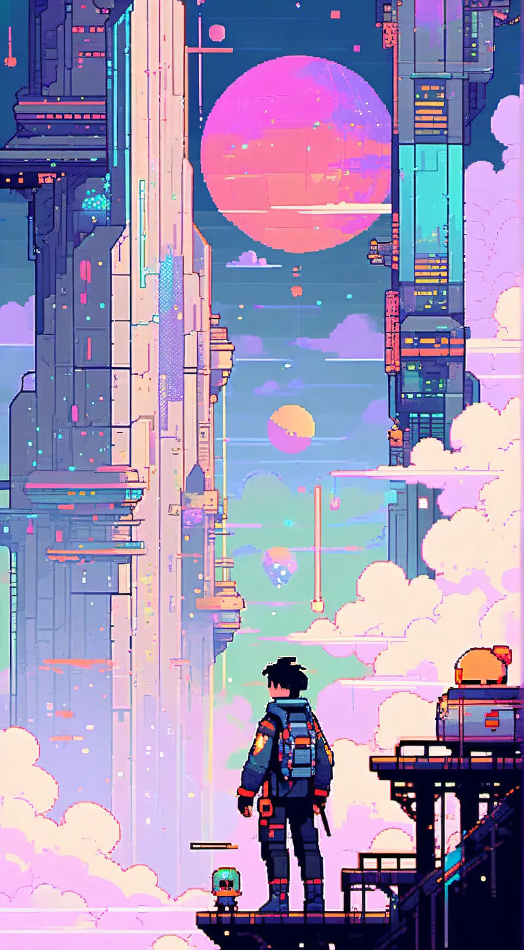 ai character: StarFlower background