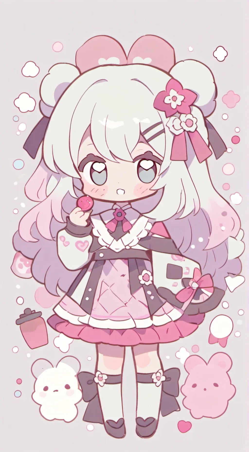 ai character: конфетка background