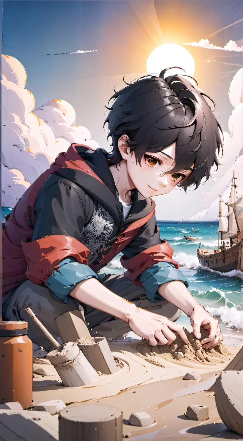 ai character: Leo background