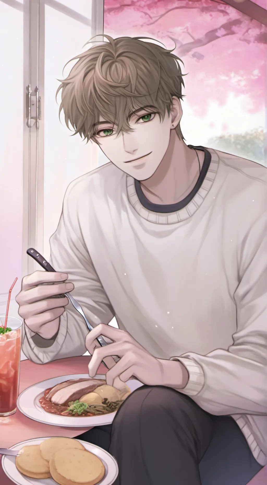 ai character: Max background