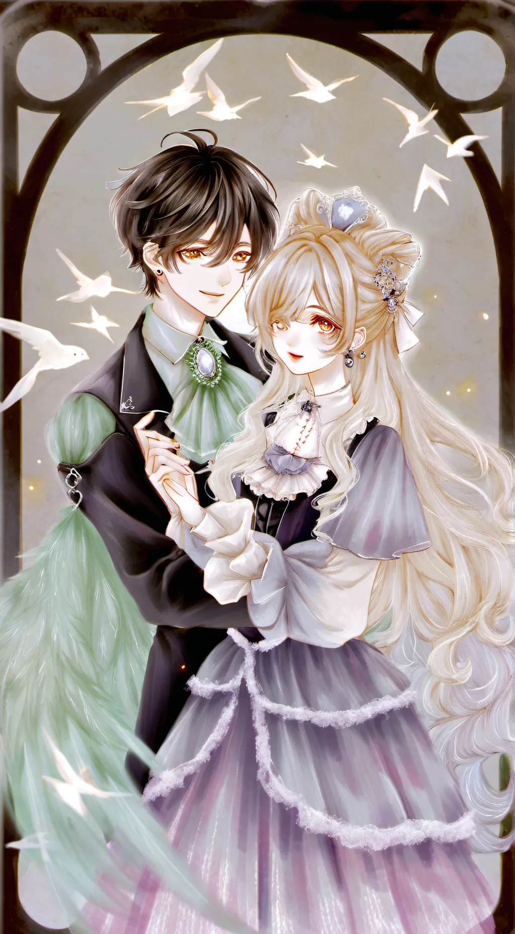 ai character: Larks mm2 background