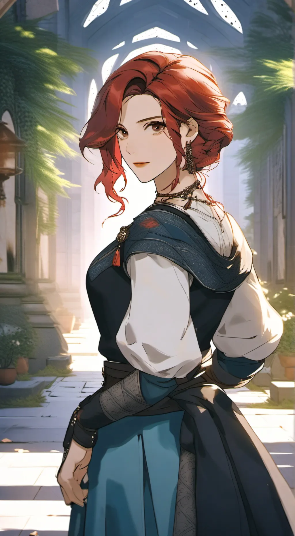 ai character: Victoria  background