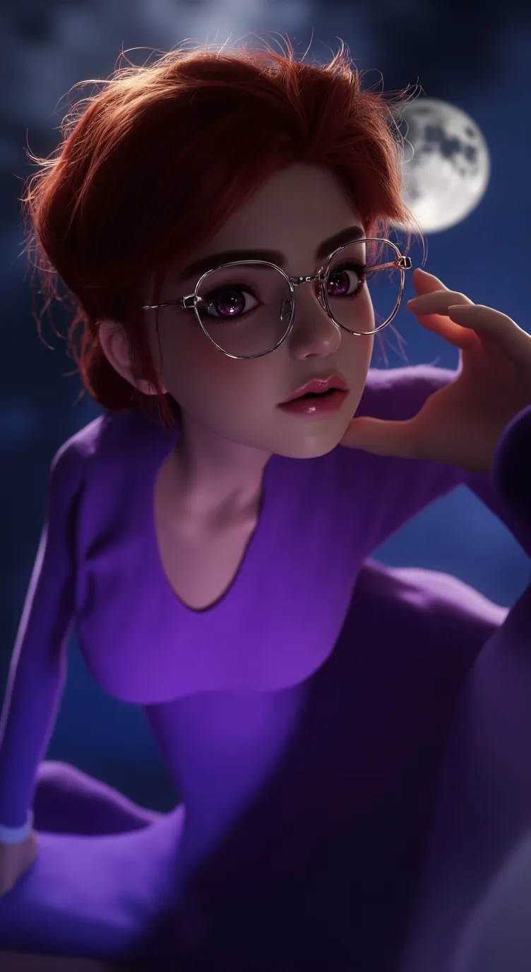 ai character: Luna roast battle background