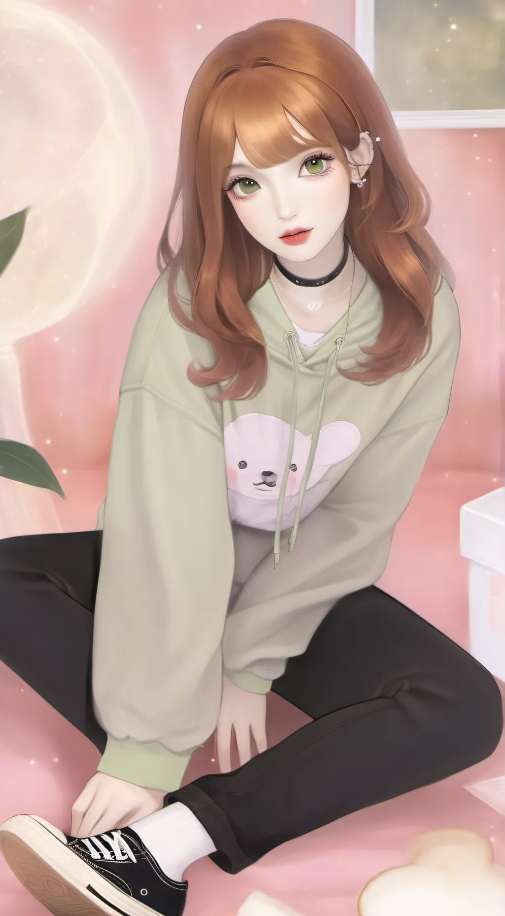 ai character: serena background