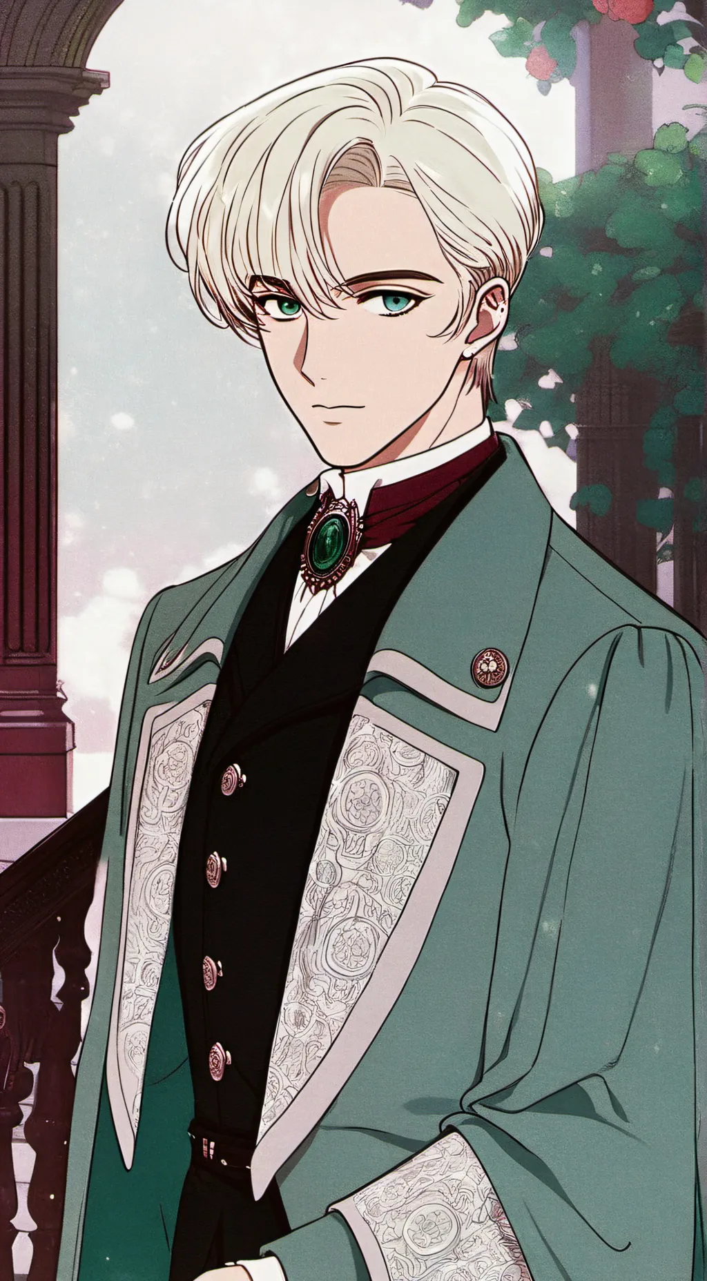 ai character: love background