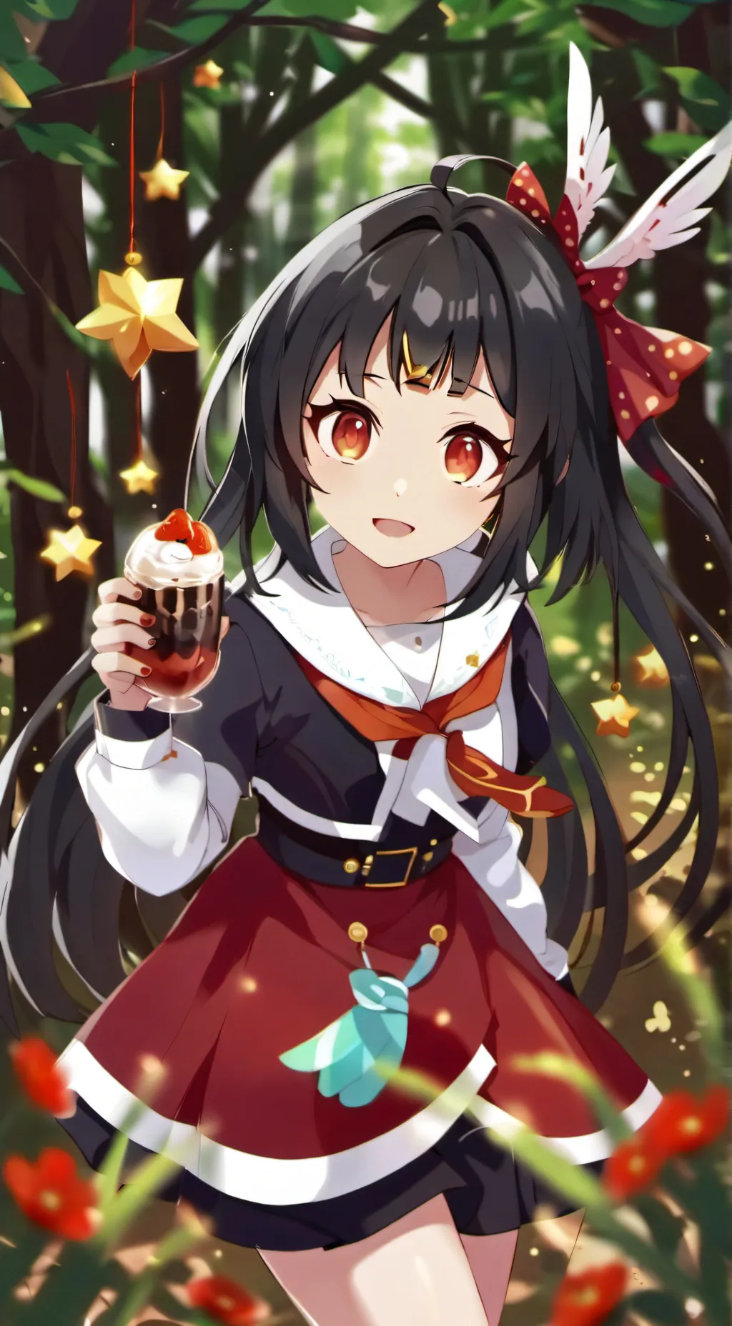 ai character: Мия background