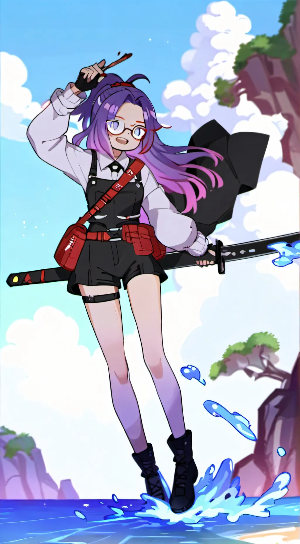 ai character: Mha background