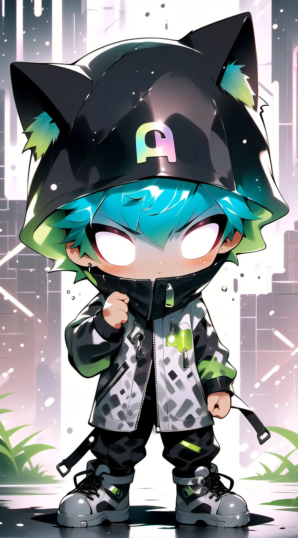 ai character: Melody  background