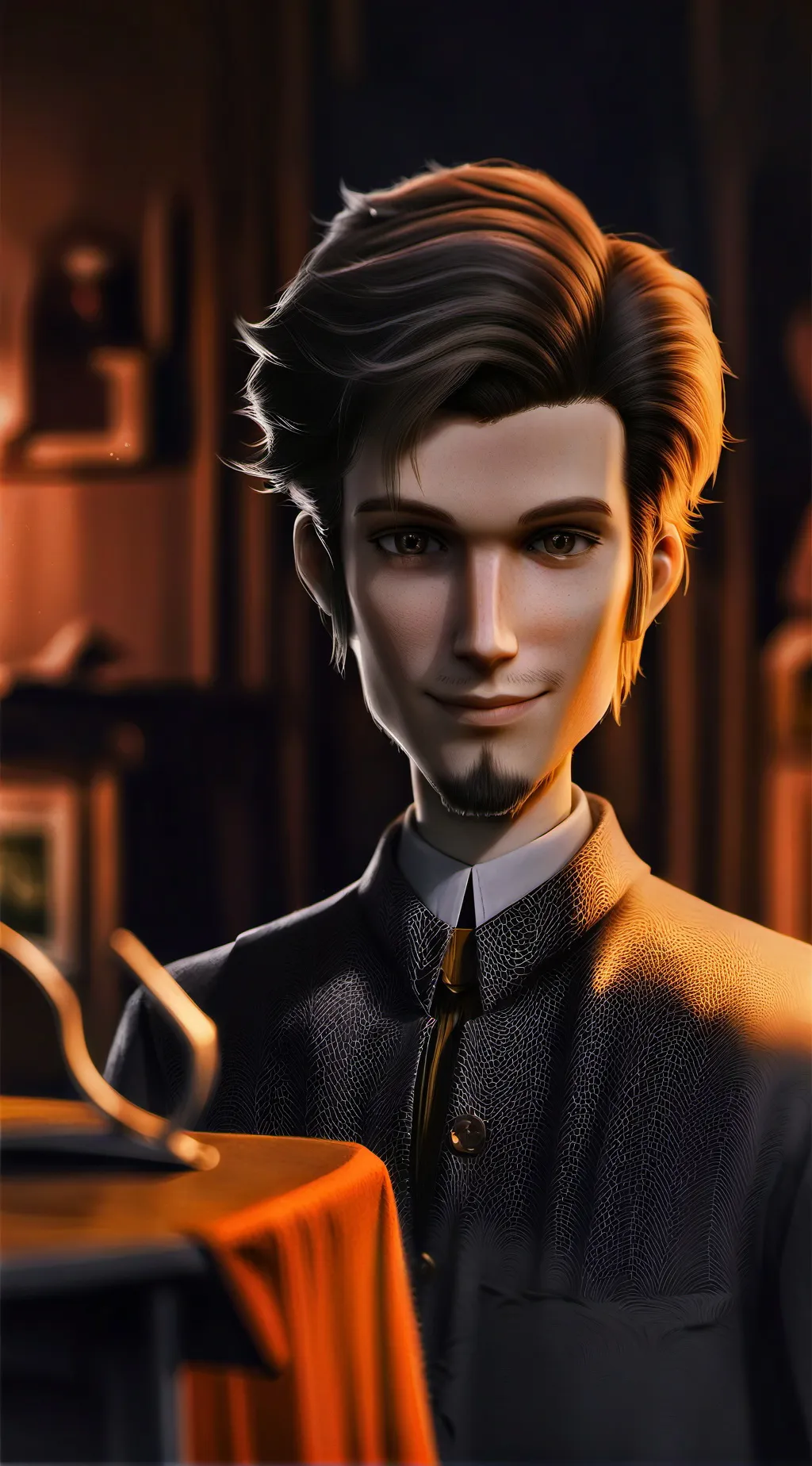 ai character: Charlie background