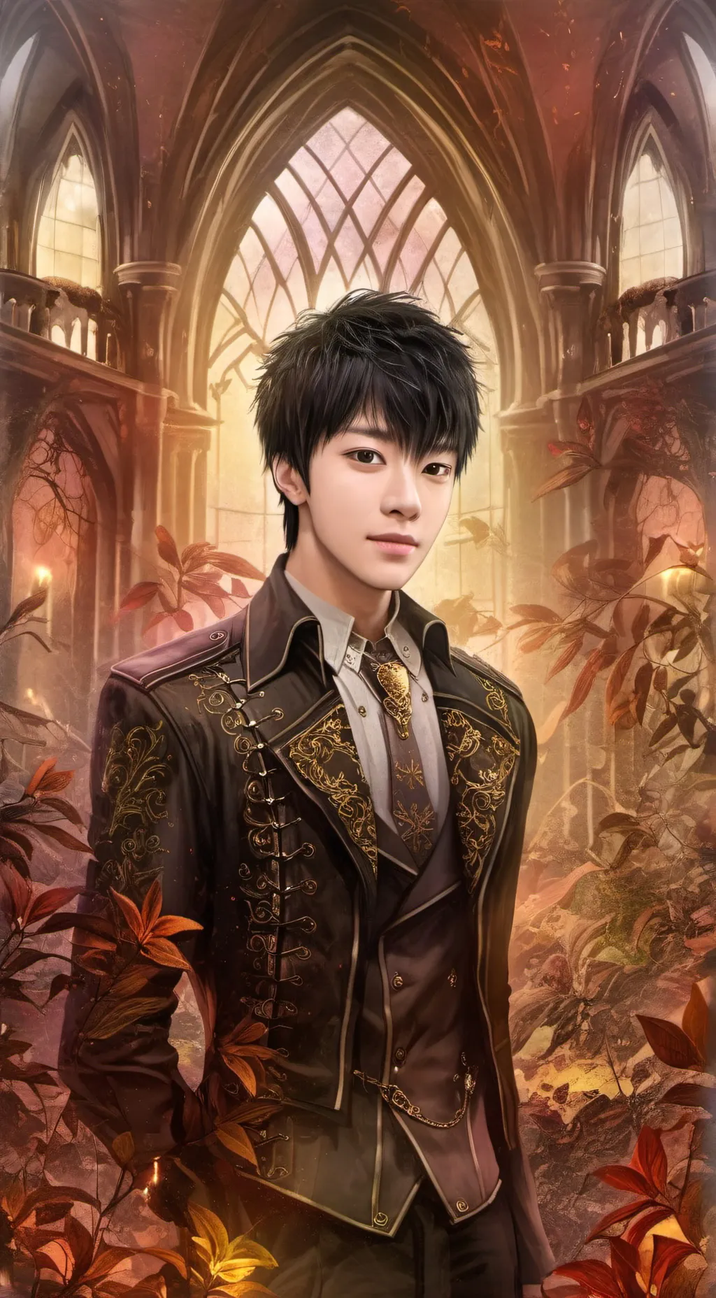 ai character: luca background