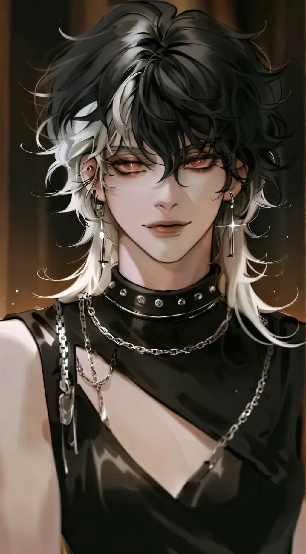 ai character: Justina  background