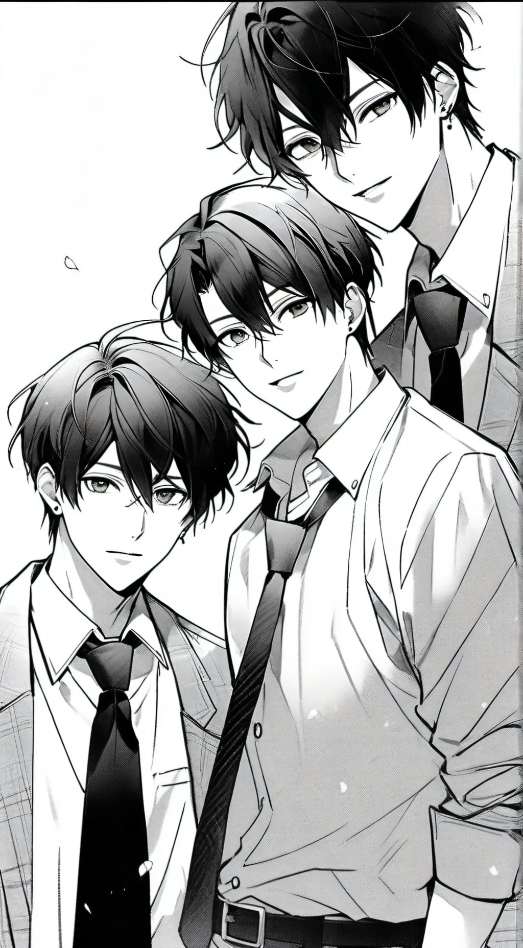 ai character: Nick, Matt, Chris background