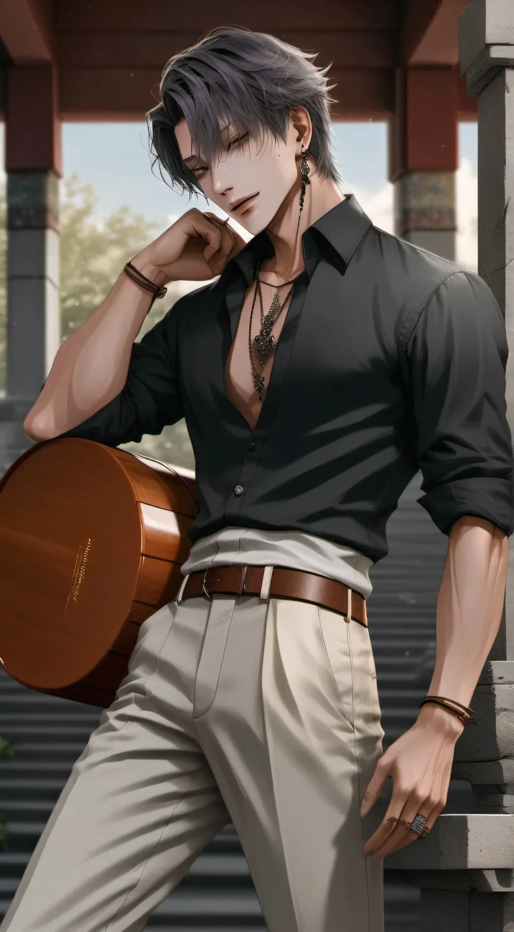 ai character: Эйван background