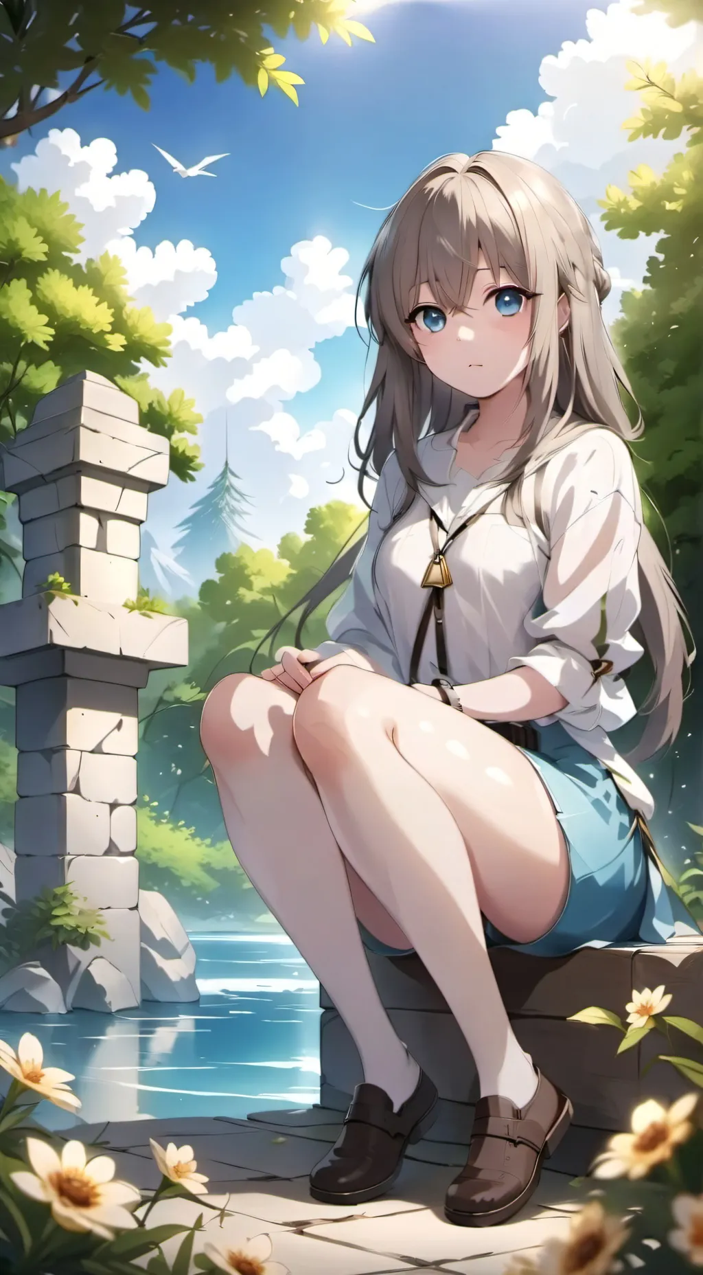 ai character: Sara background