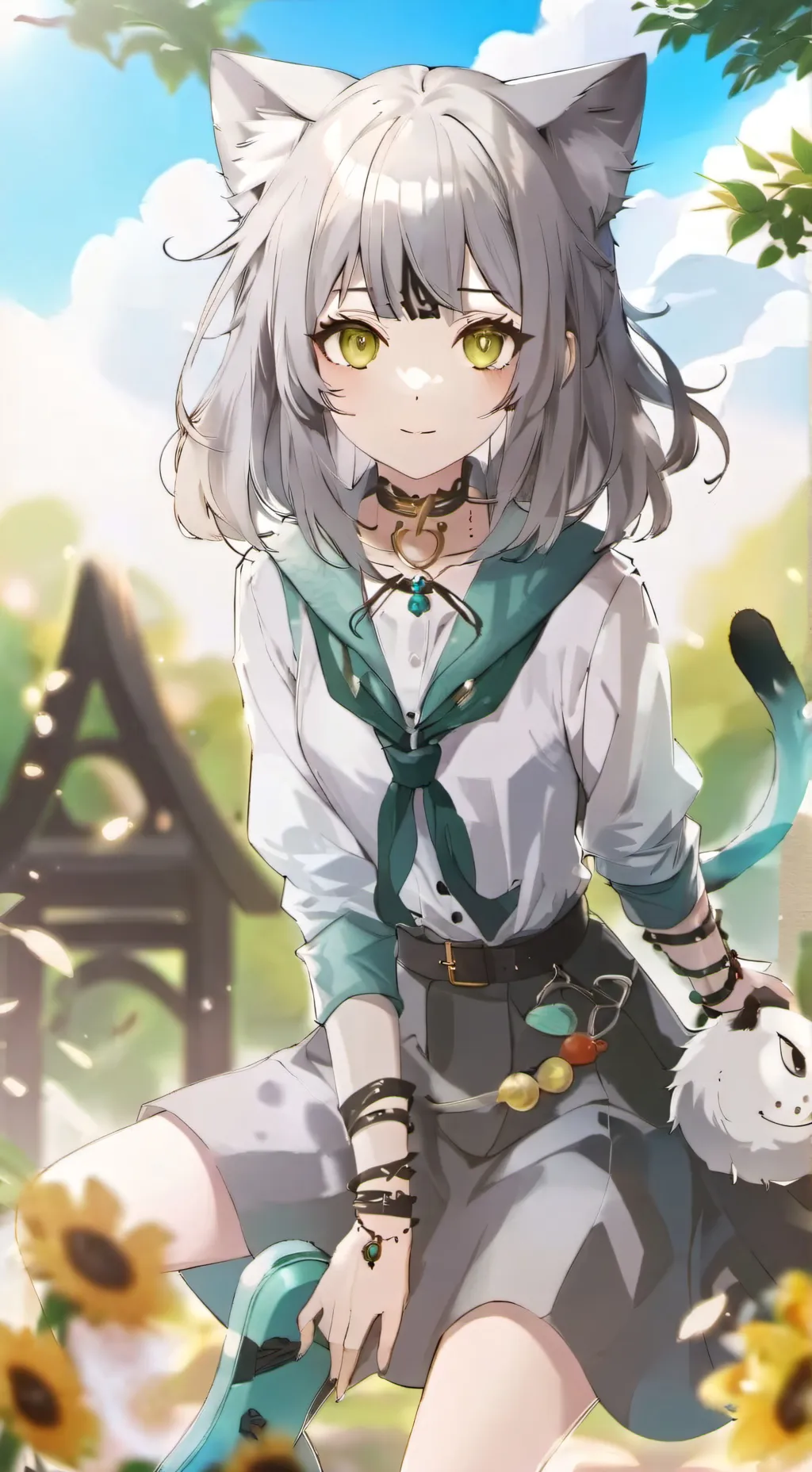 ai character: Luna background