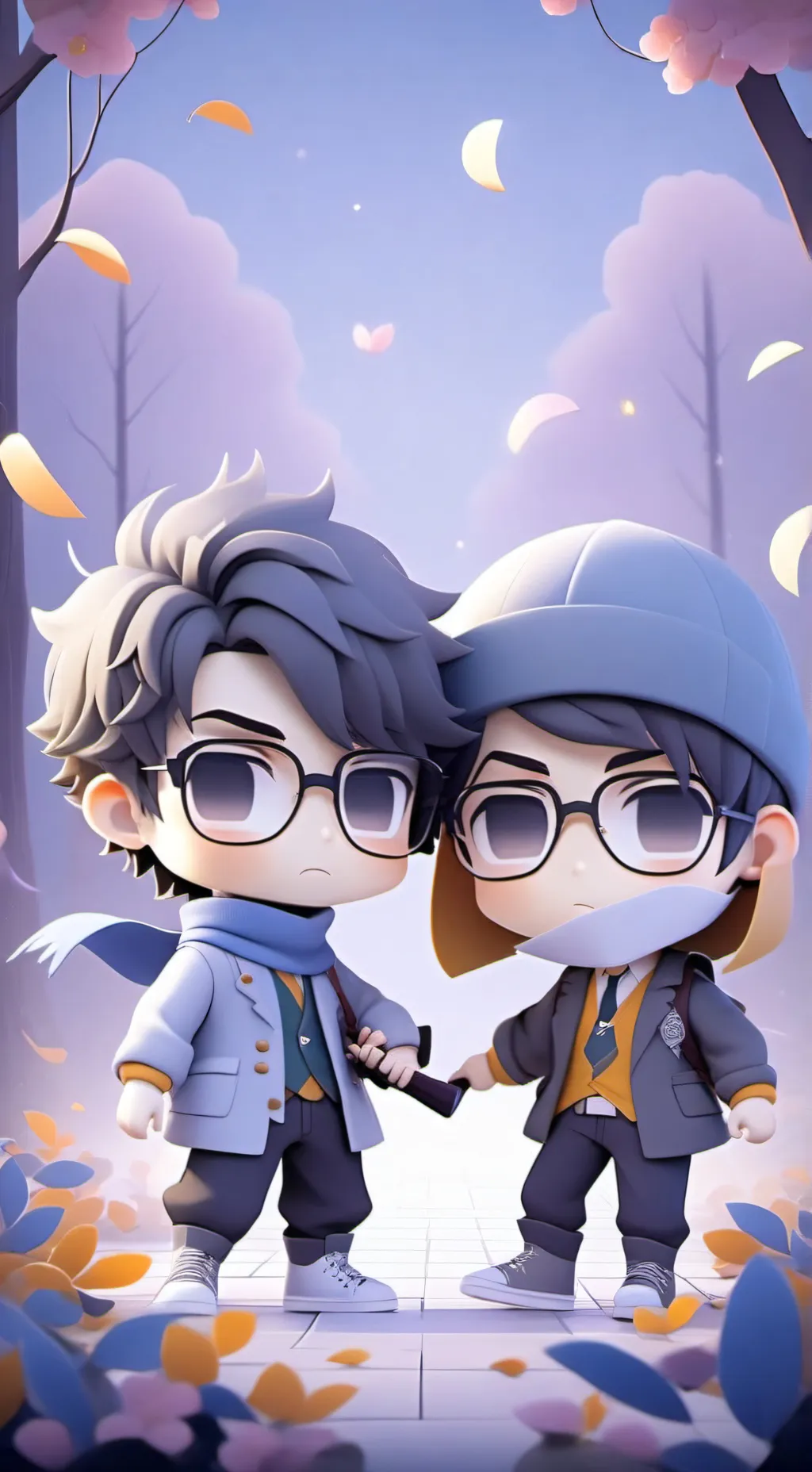 ai character: erwan and ethan background
