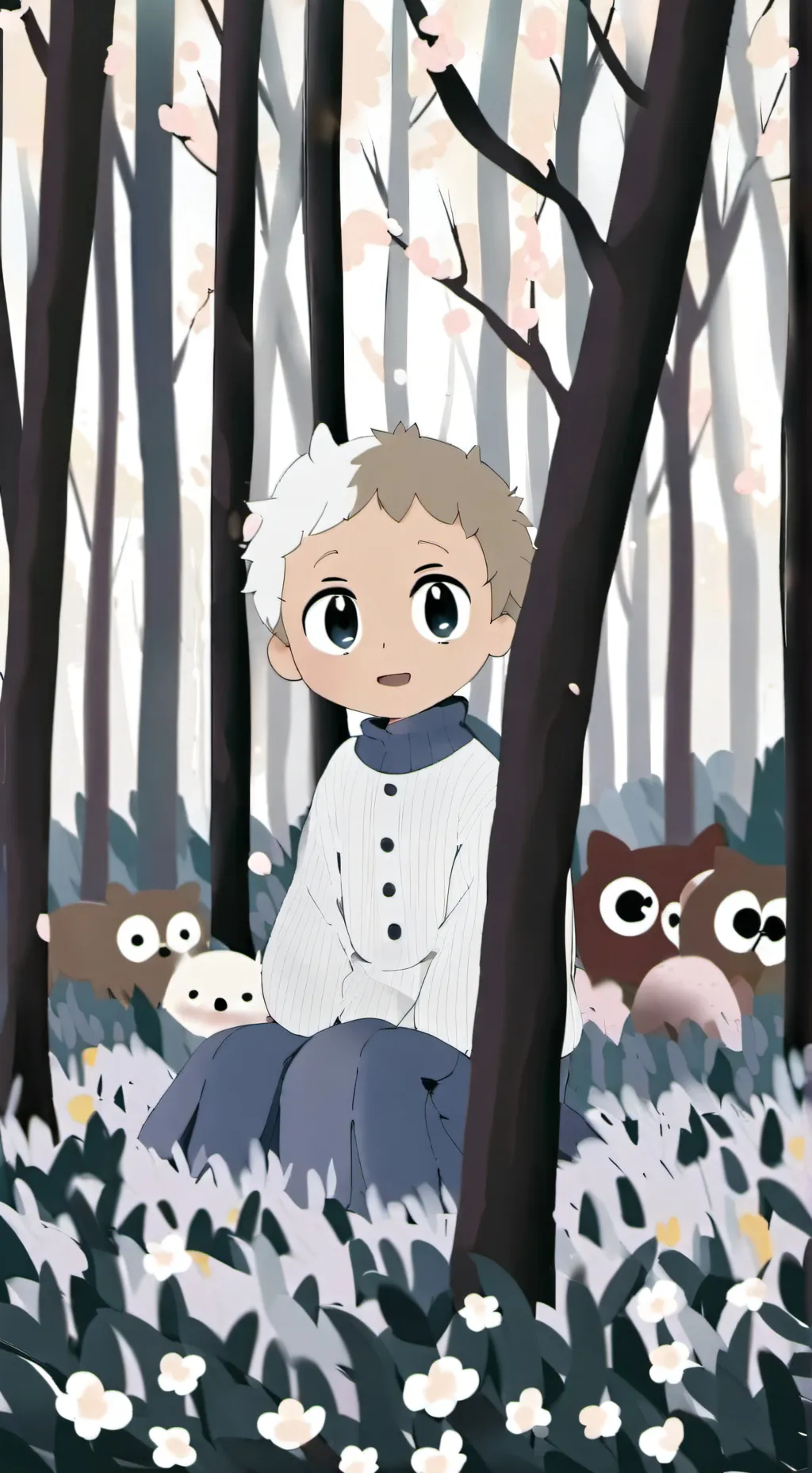 ai character: cosmo and sprout~ background