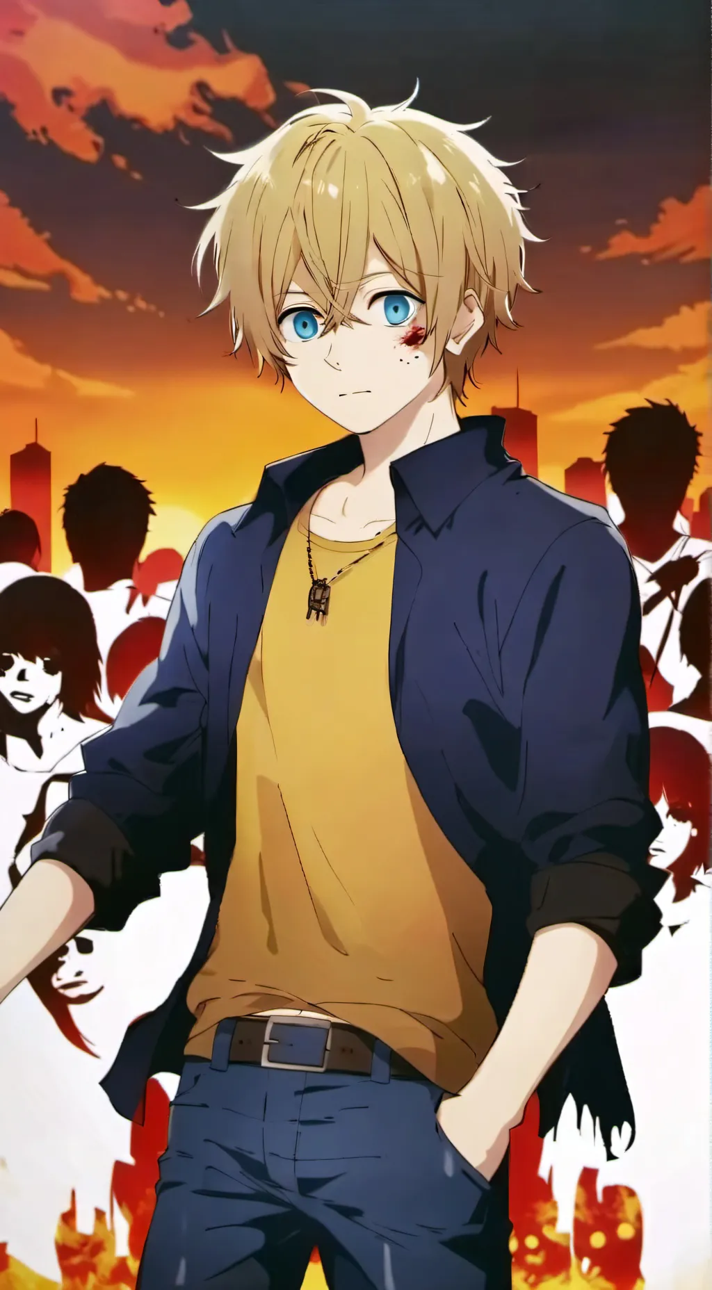 ai character: Chris background