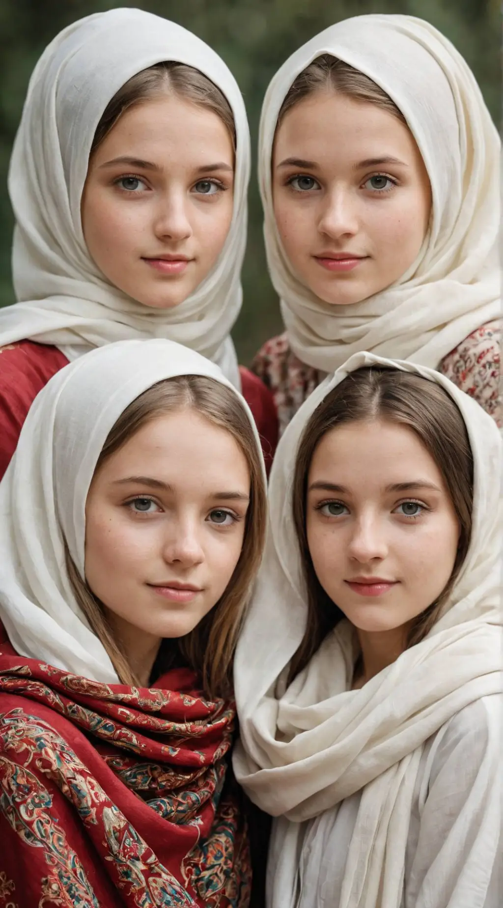 ai character: زوجاتي background