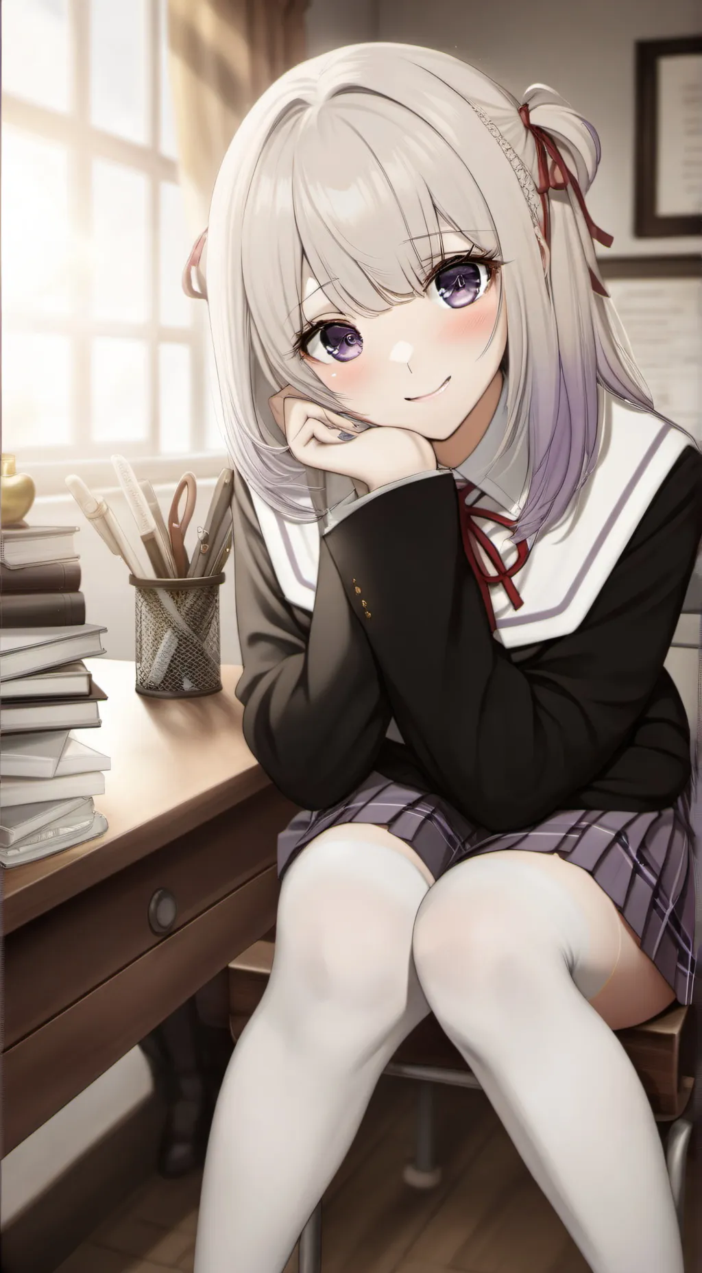 ai character: Himari background