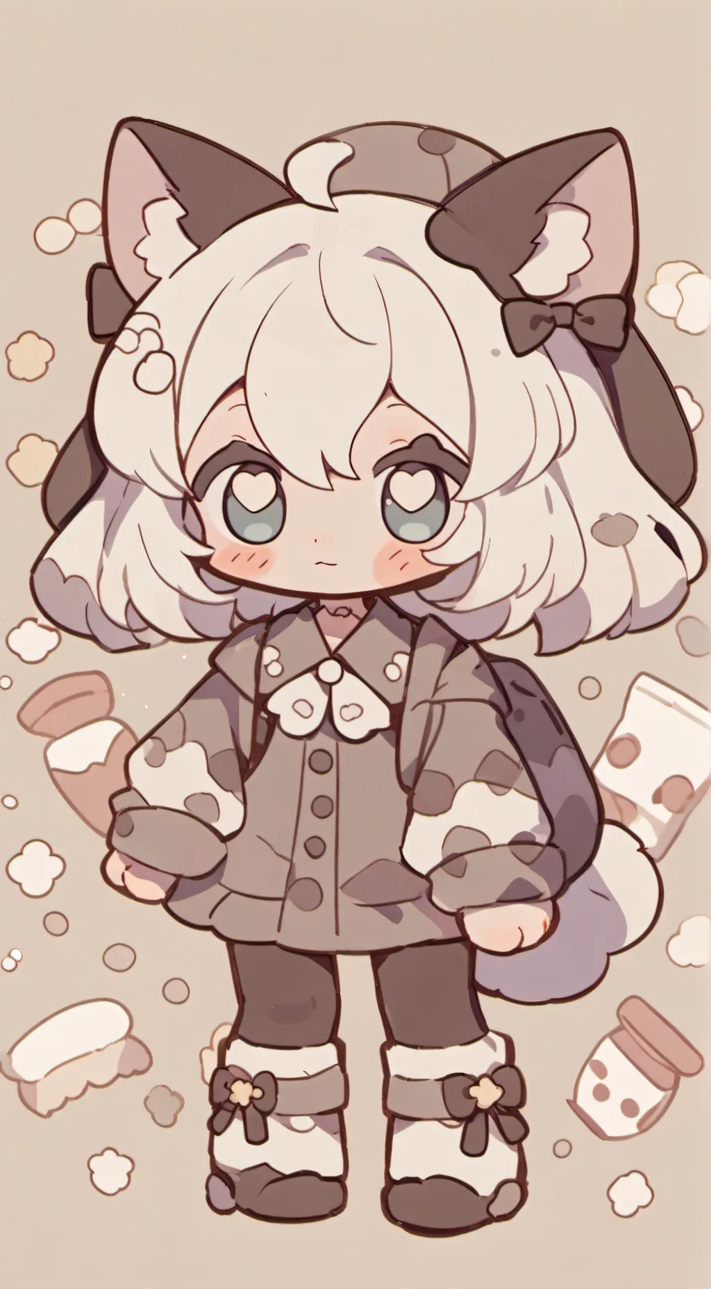 ai character: hollia background