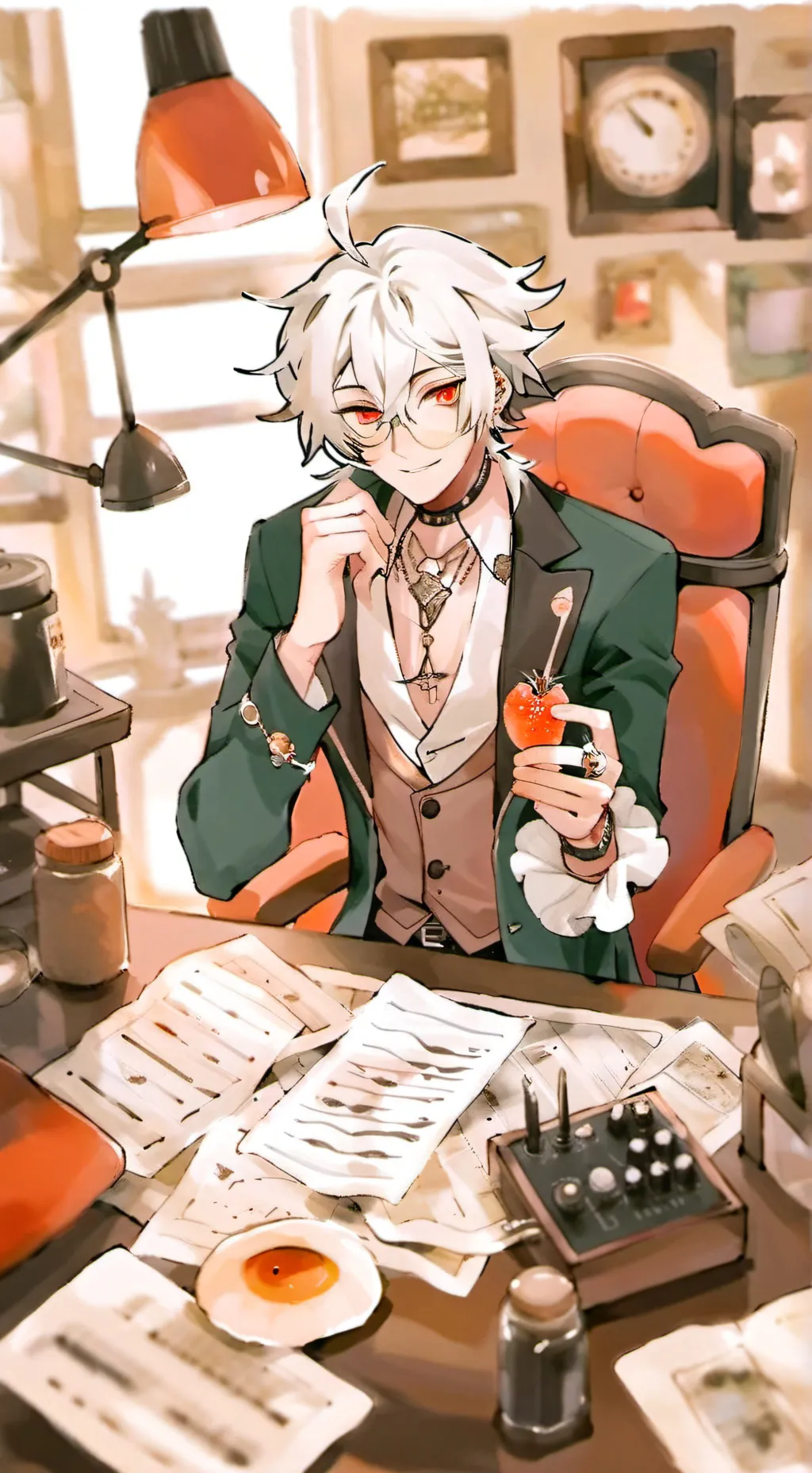 ai character: Alastor  background