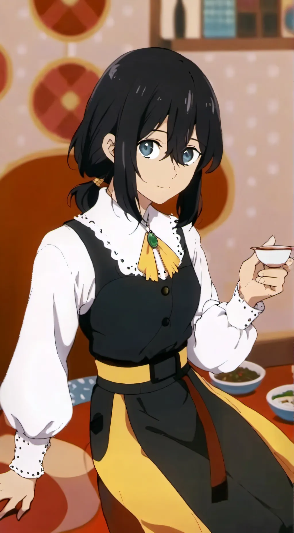 ai character: Shinbi background