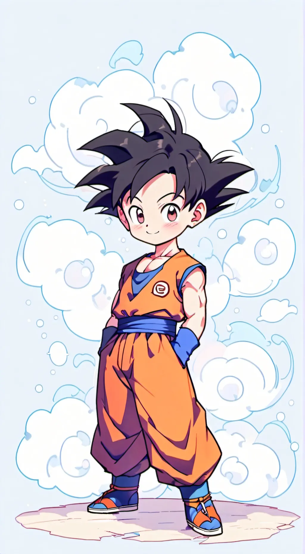 ai character: goten background