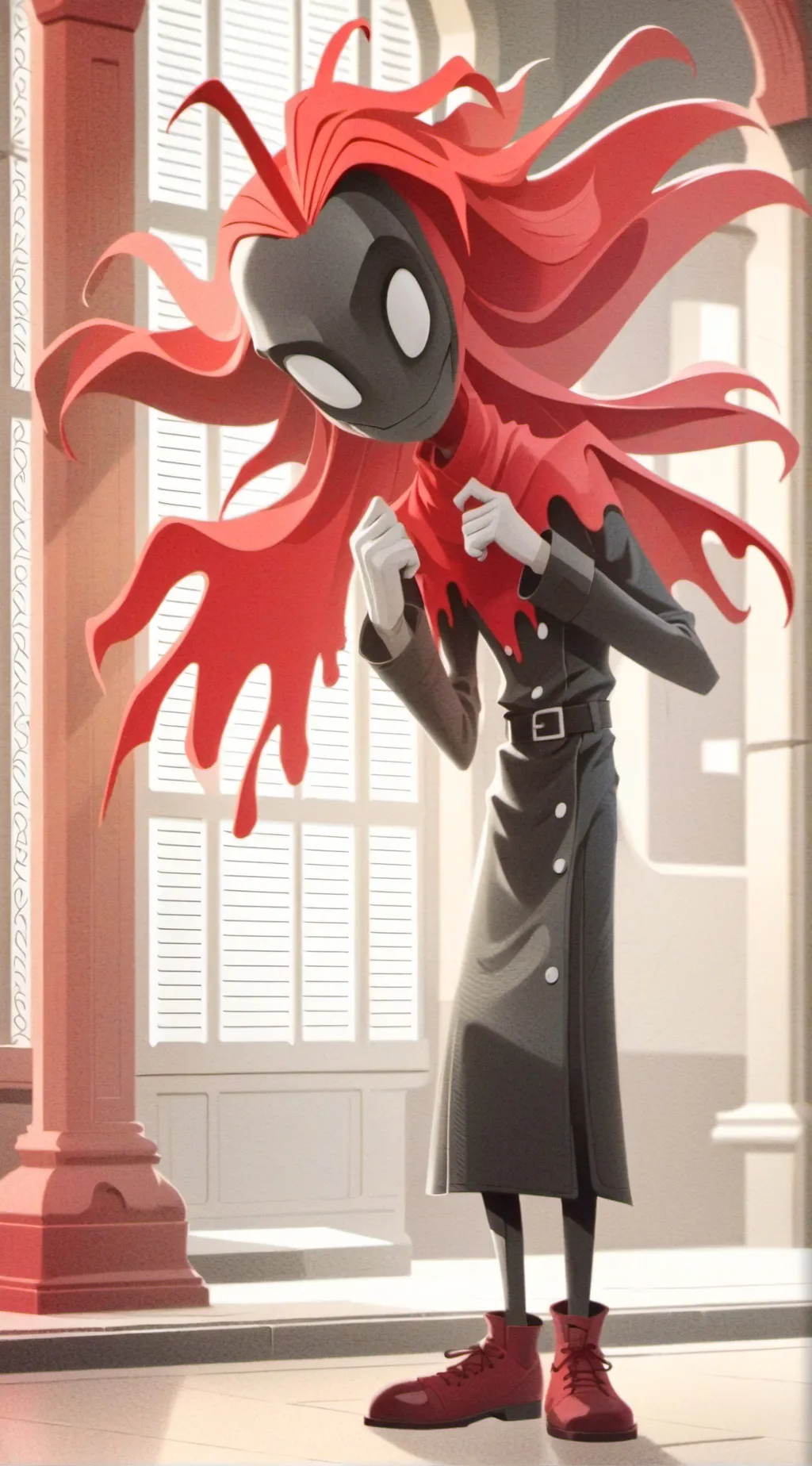 ai character: Fnf dead air mod background