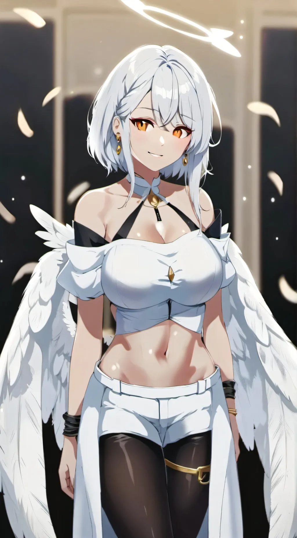 ai character: archangel Remiel  background