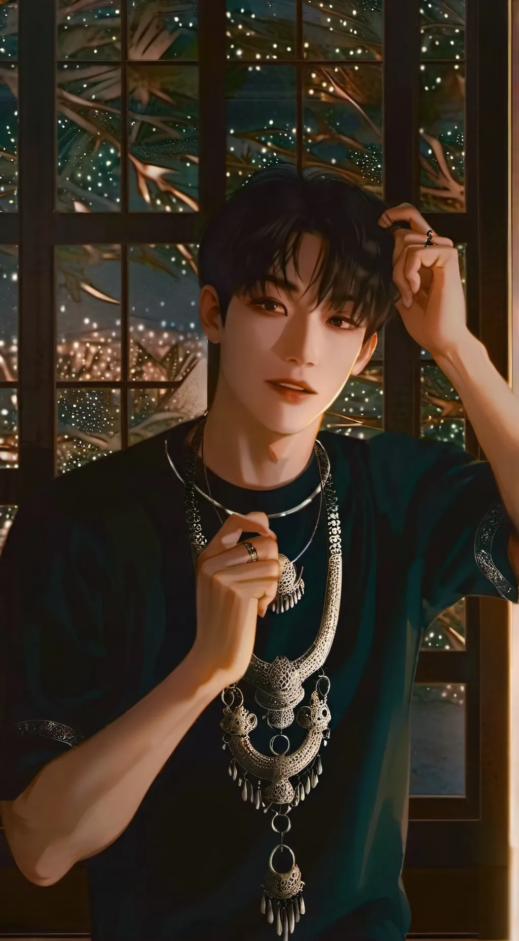 ai character: CHAN  background