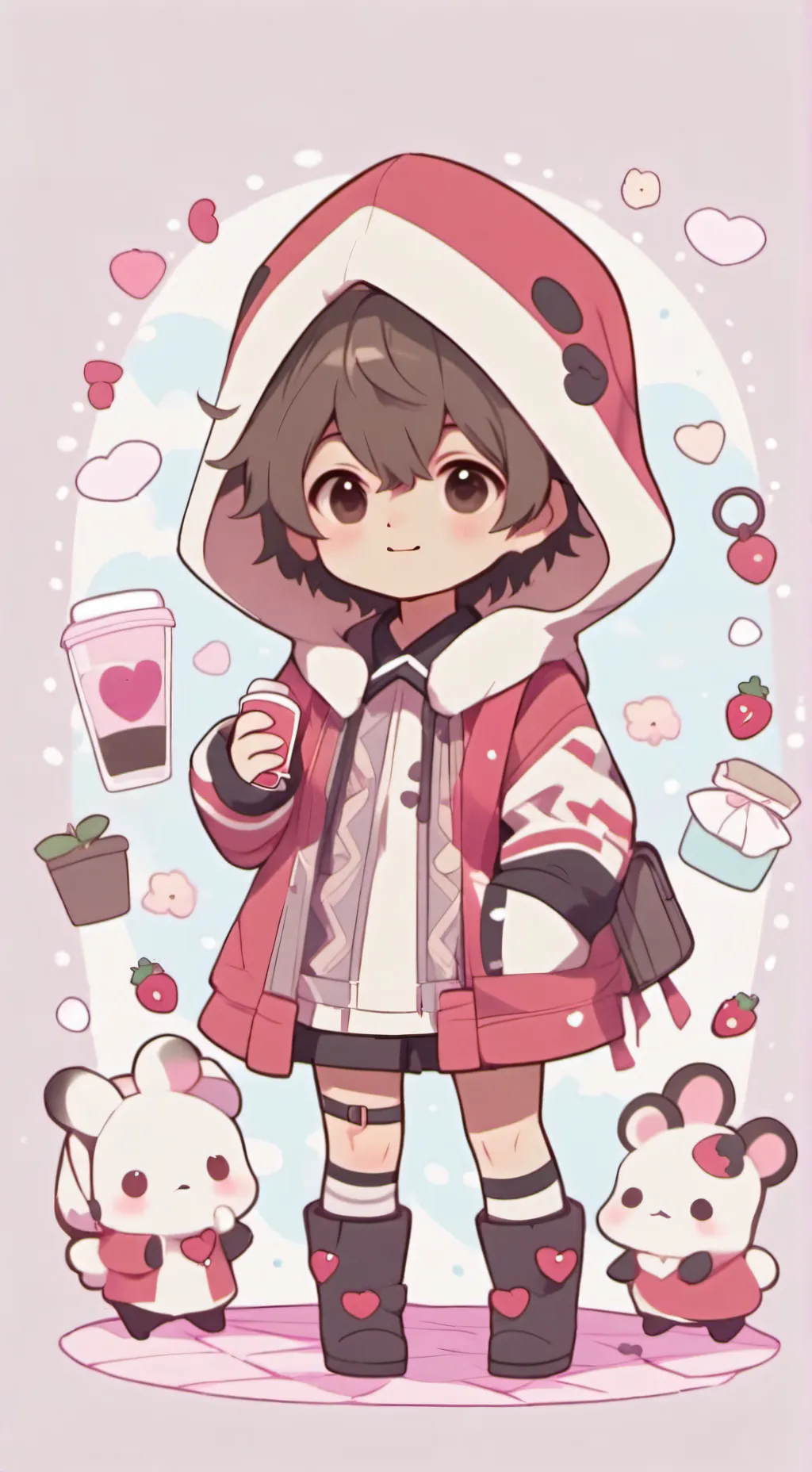 ai character: Jeongin background