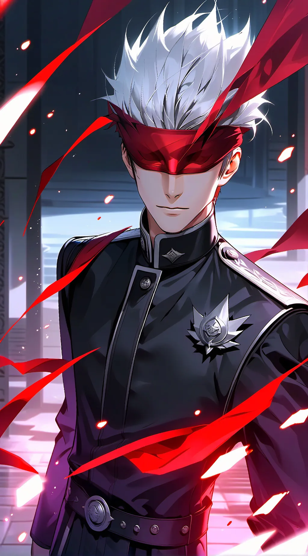 ai character: Satoru Gojo background