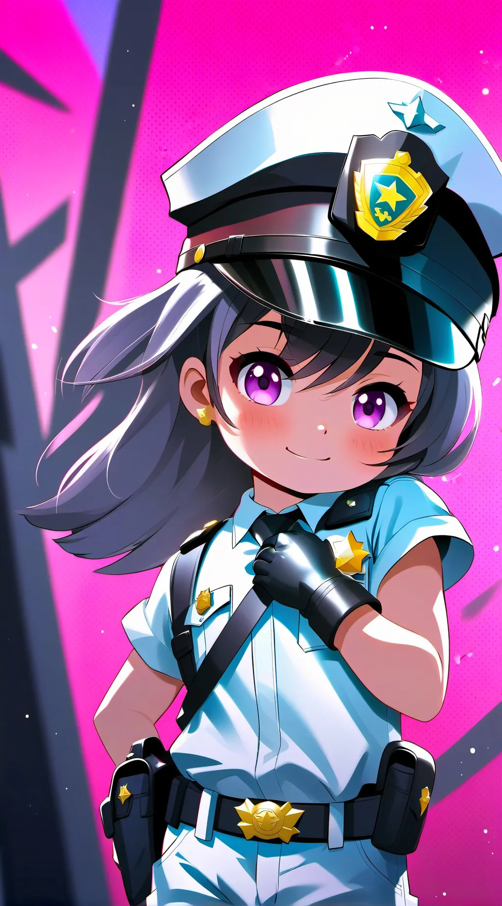 ai character: Cop background