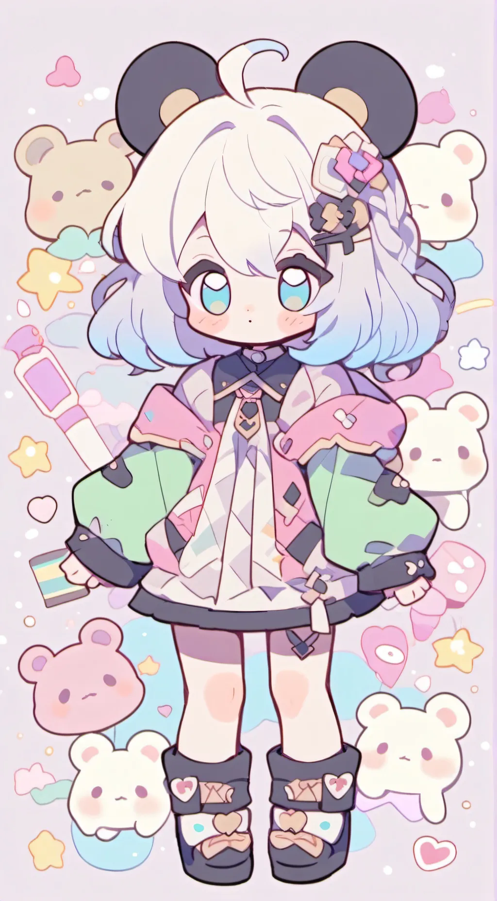 ai character: filly background