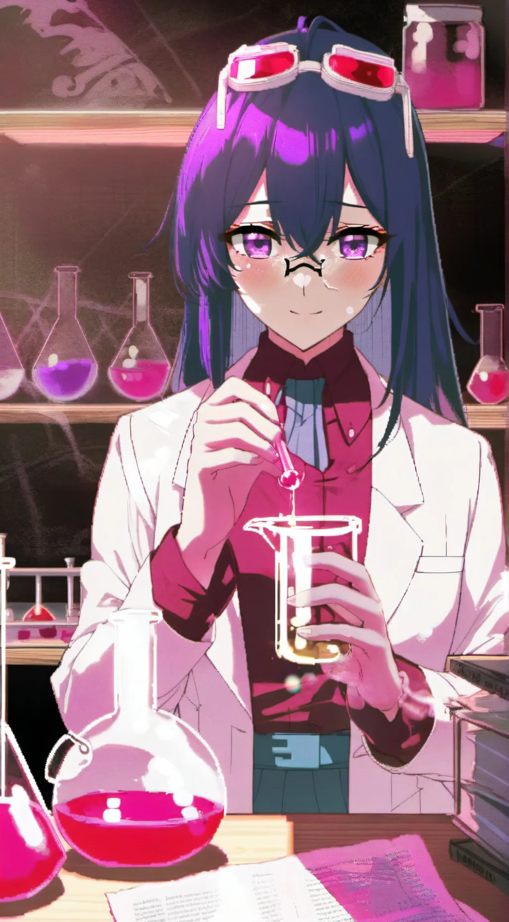 ai character: Himari background