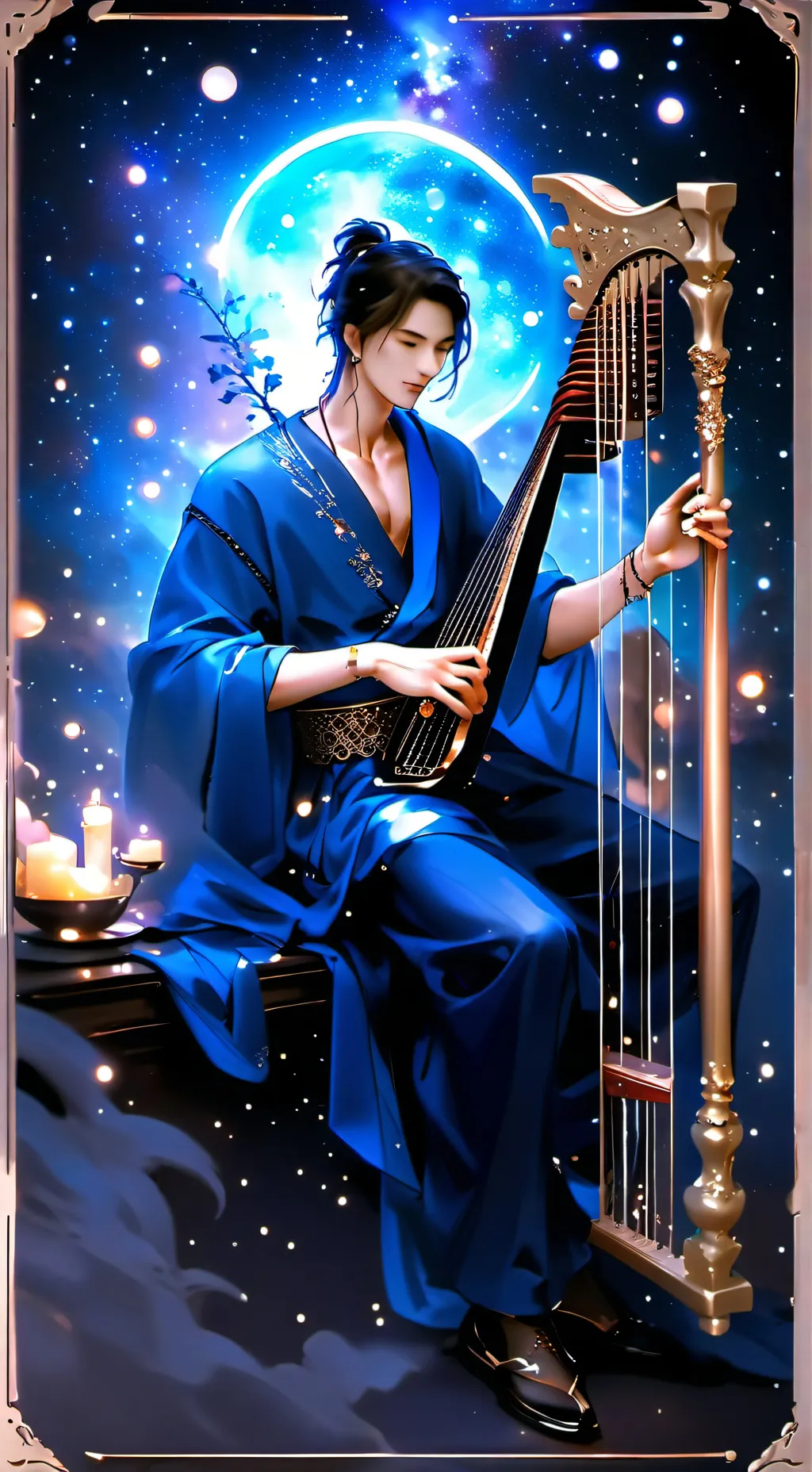 ai character: Venti background