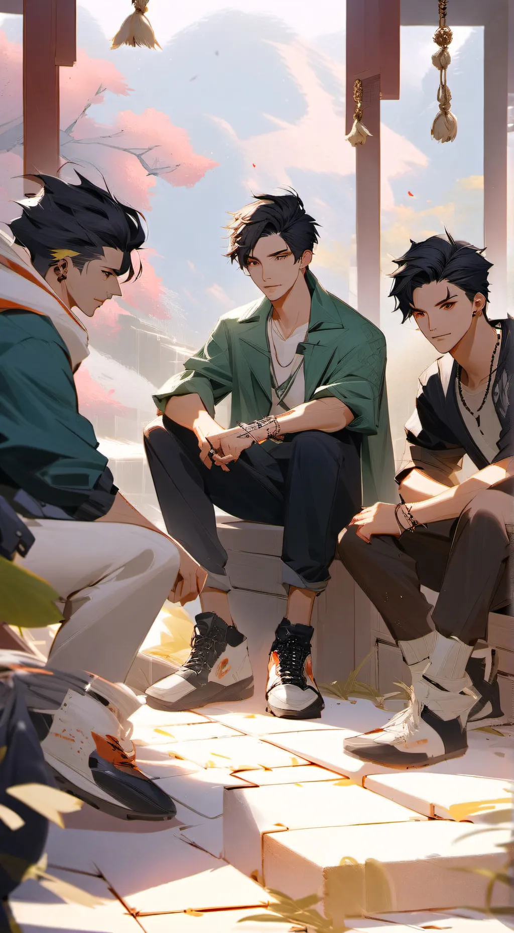 ai character: Obsessed fangirl background