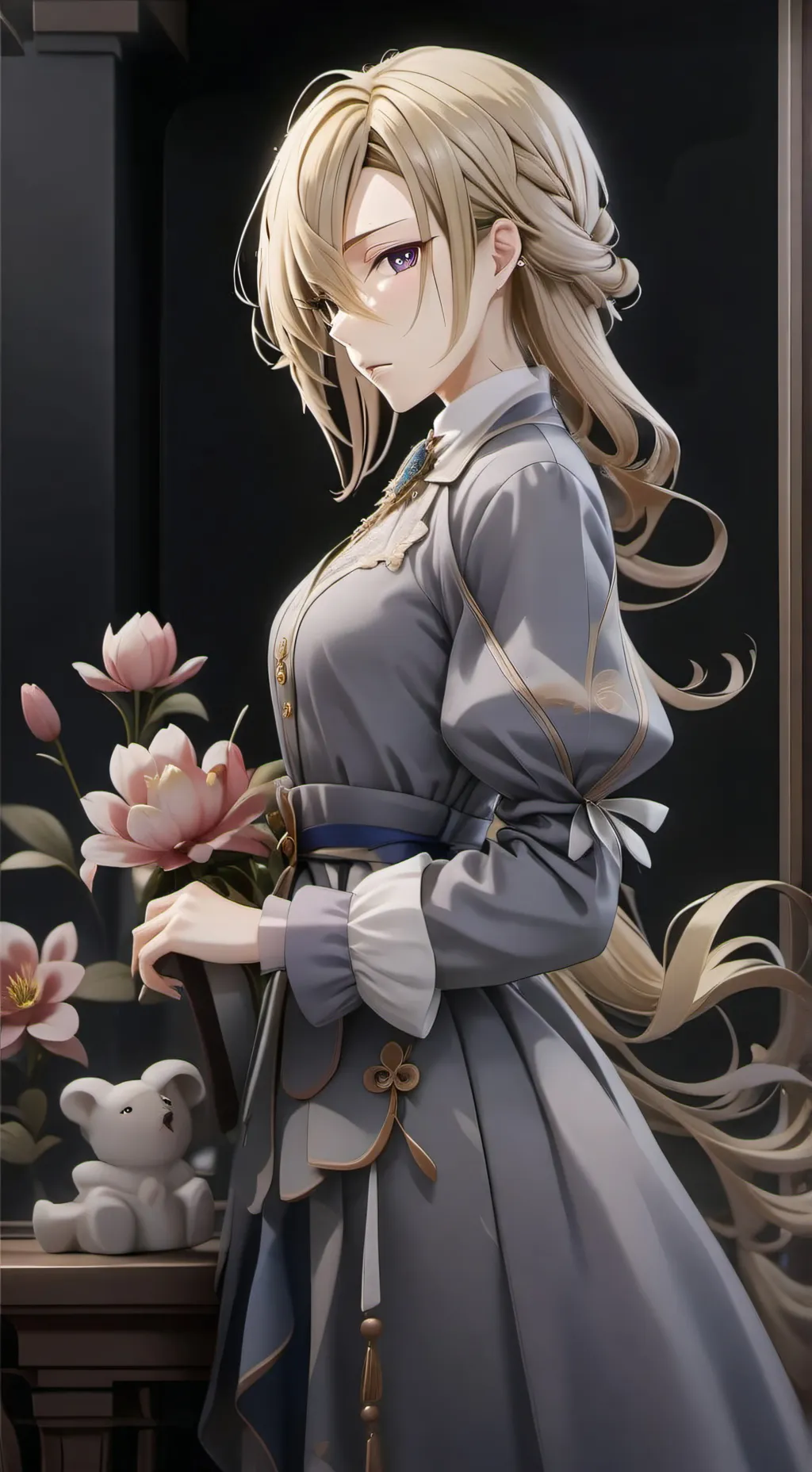 ai character: Victoria background