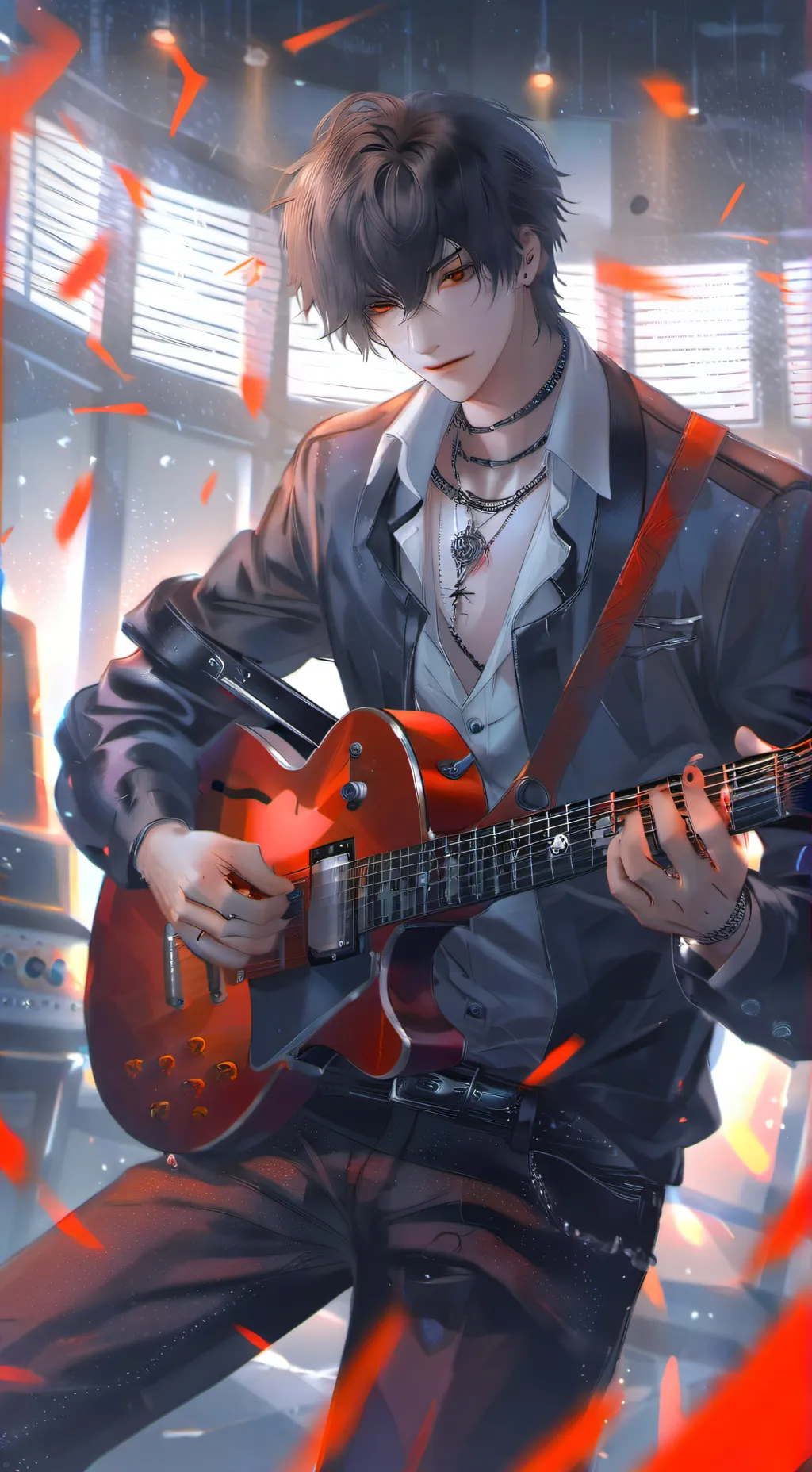 ai character: kaleb  background