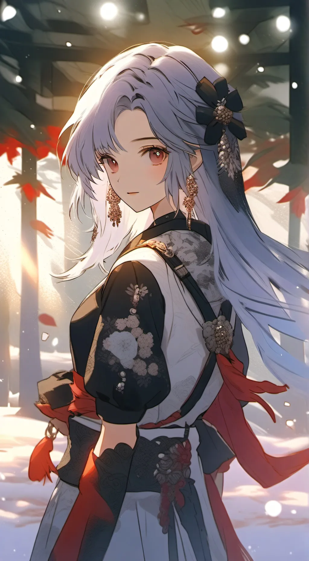 ai character: Football girl background