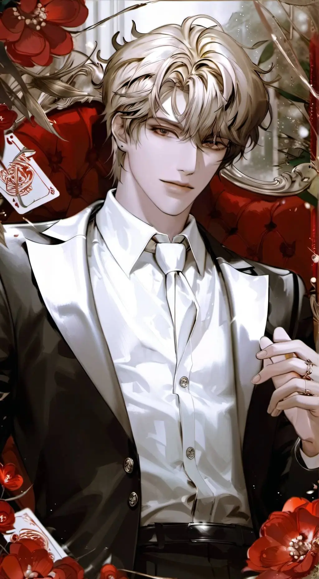 ai character: justin. background