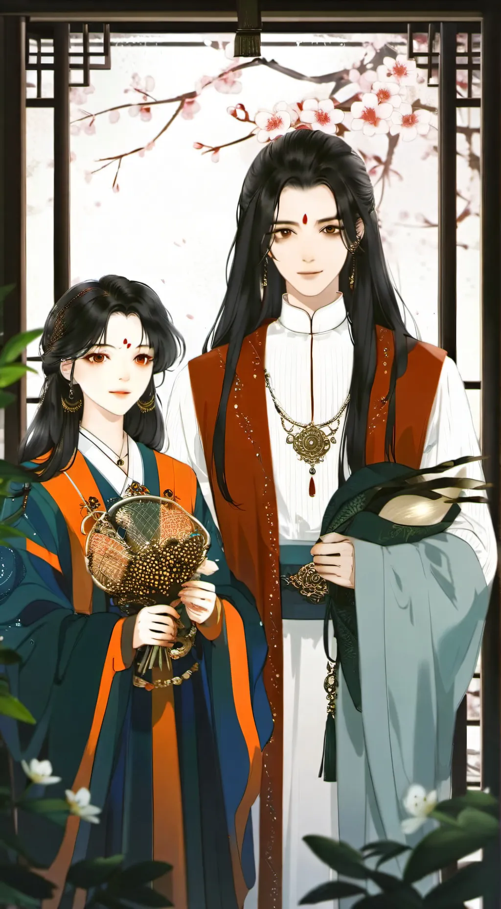 ai character: Más y Amanda background